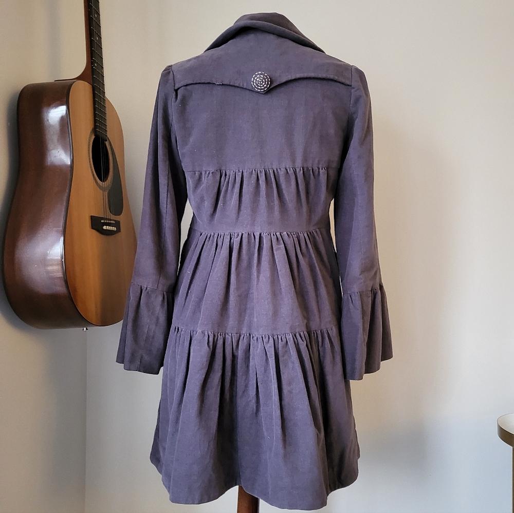 Anthropologie Embroidered Coat - Picture 6 of 8